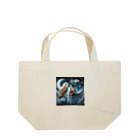 SWQAのフクロウと彼女 Lunch Tote Bag