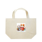アミュペンのかわいい猫ちゃんと一緒にお買い物🐱💼  ランチトートバッグ