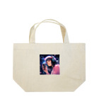 yielanggo007の音楽好き女の子 Lunch Tote Bag