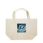 kinakomorinagaの壮大な宇宙空間 Lunch Tote Bag