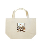 鈴木敏夫の猫もびっくりー Lunch Tote Bag