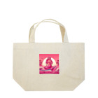 pinkgalmermaidのピンク　セクシー　マーメイド Lunch Tote Bag