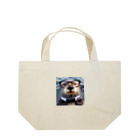 sallysanaの眼鏡フォーマルらっこ Lunch Tote Bag