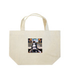 ２５GoodsShopのミキサー猫A Lunch Tote Bag