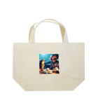 frogsystemの宇宙調査員来訪 Lunch Tote Bag