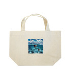 AQUAMETAVERSEのモルジブの大海原で人魚が泳いでいますsanae2074 Lunch Tote Bag
