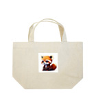 sweetsmailstudioの3Dイラスト　レッサーパンダ Lunch Tote Bag