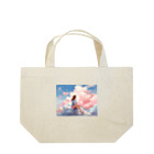 a_pesoの雲の上の少女 Lunch Tote Bag