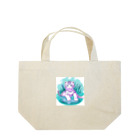 いつもおおきに！たけじいちゃんのWhite Tiger Baby Sigi Lunch Tote Bag