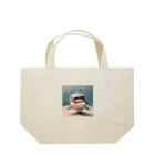 まな九郎ショップの可愛いサメ Lunch Tote Bag