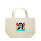 Curie Landのサイケ女子 Lunch Tote Bag