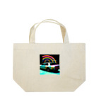 udominの虹色の車 Lunch Tote Bag