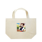 🎨デザイン宮殿🛍️の猫系美少女 Lunch Tote Bag