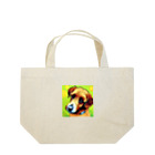 ハッピー・ディライト・ストアの見つめる愛犬 Lunch Tote Bag