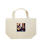 Stylishのシンガーの表現 Lunch Tote Bag