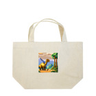 オカメインコのタロのドット絵マイアサウラ Lunch Tote Bag