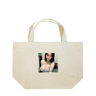 sounya sounyaの美女 図鑑（ニットブラ） Lunch Tote Bag
