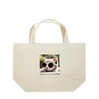 滝川美樹のサングラスをかけたネコ Lunch Tote Bag