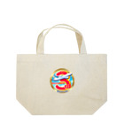 空ぶらちゃんねる公式ストアの【期間限定!!】空ぶらちゃんねる３周年記念ロゴのアイテムが登場(赤バージョン) Lunch Tote Bag
