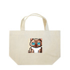 koba777のドット絵マンチカン Lunch Tote Bag