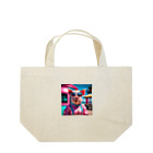 mimimiminononoの陽気なKOBUTAちゃん Lunch Tote Bag