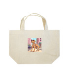candokysの街ゆくDOG Lunch Tote Bag
