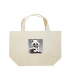 しろあらいぐまのラックスくんのラックスくん Lunch Tote Bag