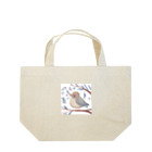 soraseaの冬の小鳥　グッズ Lunch Tote Bag