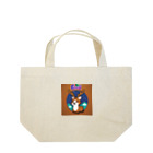 おしゃれなグッズ集のトナカイのドット絵　トナドット Lunch Tote Bag