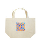 理系大学院生の出力のteal orange Lunch Tote Bag