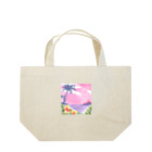 Sweet_moonLaboのHawaii　海とハイビスカス Lunch Tote Bag