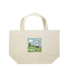 genki121227の面白ゴルファー Lunch Tote Bag