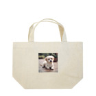 AI Imaginationの可愛い犬のイラストグッズ Lunch Tote Bag