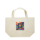 colorful-Nのカラフルなトラ Lunch Tote Bag