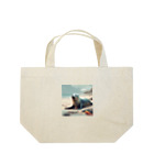 Caneletの食べているあざらし Lunch Tote Bag