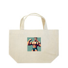 nakasato442のマッチョのドット絵６ Lunch Tote Bag