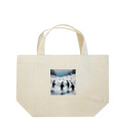 akipen76の共存を目指すペンギン Lunch Tote Bag