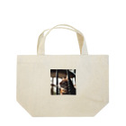 feliceのタワーに登っている猫 Lunch Tote Bag