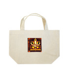 ganeshaの音楽を奏でるガネーシャ Lunch Tote Bag