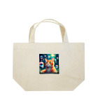 Stork_sanのにゃんともカラフルバブル Lunch Tote Bag