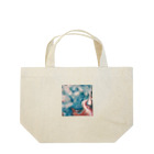 R-mayの鮮やかなマーブル Lunch Tote Bag