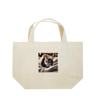 Ten117の眠たい猫 Lunch Tote Bag