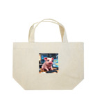 MTHの会社のもでるをするみにぶた構築売上予測 Lunch Tote Bag