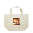 statham2865の暖炉猫 Lunch Tote Bag