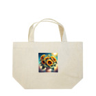Flower Delightのひまわりの花束 Lunch Tote Bag