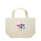 Chama's shopのビーチアニマル Lunch Tote Bag