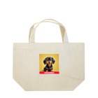 Design.DachsのI LOVE DACHS_02 Lunch Tote Bag