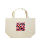 OTIRUBUTUBUTUの赤い花 Lunch Tote Bag