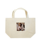 sachisachi_alanのお洋服を着たオーストラリアン・ラブラドゥードル Lunch Tote Bag