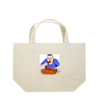 irwin00のお肉大好きおじさん Lunch Tote Bag